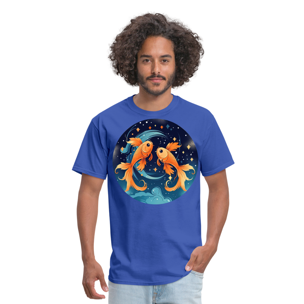 Men's Magic Pisces Classic T-Shirt - royal blue