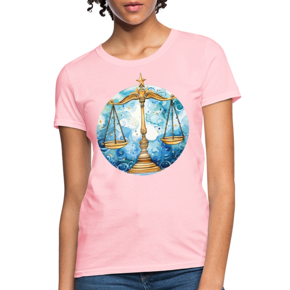 Women's Mythical Libra T-Shirt - pink