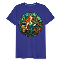 Thumbnail for Men's Mosaic Virgo Premium T-Shirt - royal blue