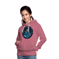 Thumbnail for Women’s Magic Sagittarius Premium Hoodie - mauve