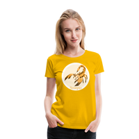 Thumbnail for Women’s Mosaic Scorpio Premium T-Shirt - sun yellow