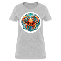 Thumbnail for Women's Symbol Cancer T-Shirt - heather gray