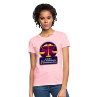 Thumbnail for Women's Glow Libra T-Shirt - pink