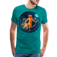 Thumbnail for Men's Mythical Sagittarius Premium T-Shirt - teal