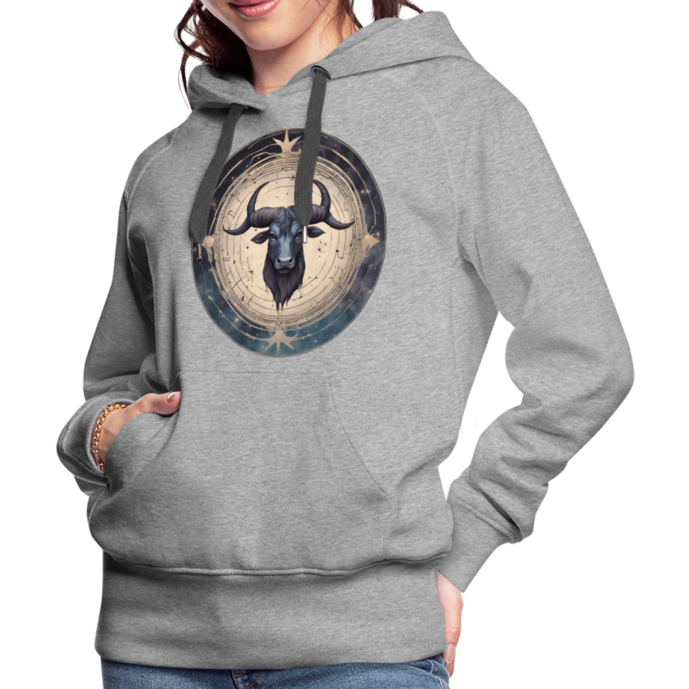 Women’s Mythical Taurus Premium Hoodie - heather grey