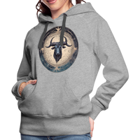 Thumbnail for Women’s Mythical Taurus Premium Hoodie - heather grey