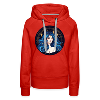 Thumbnail for Women’s Magic Virgo Premium Hoodie - red