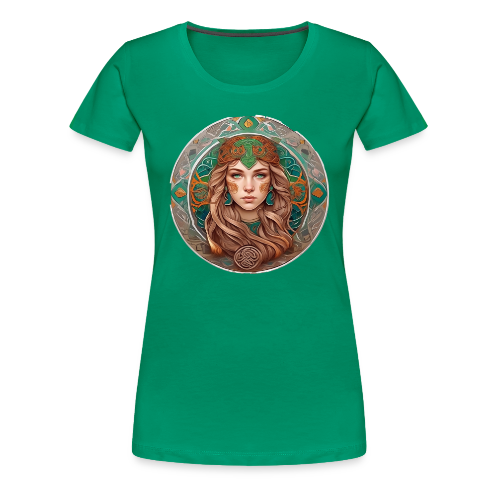 Women’s Mythical Virgo Premium T-Shirt - kelly green