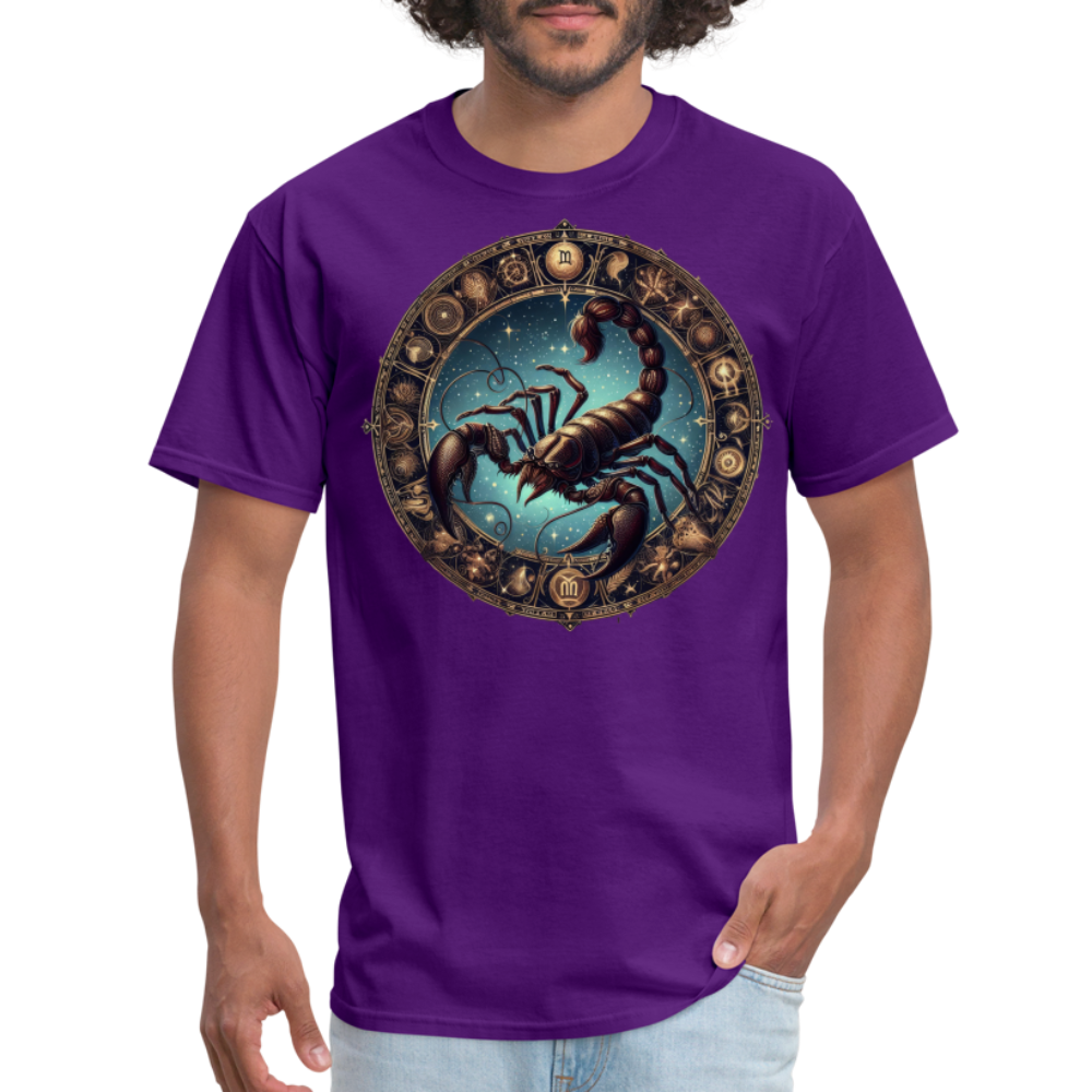 Men's Mythical Scorpio Classic T-Shirt - purple