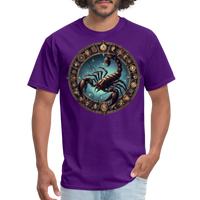 Thumbnail for Men's Mythical Scorpio Classic T-Shirt - purple