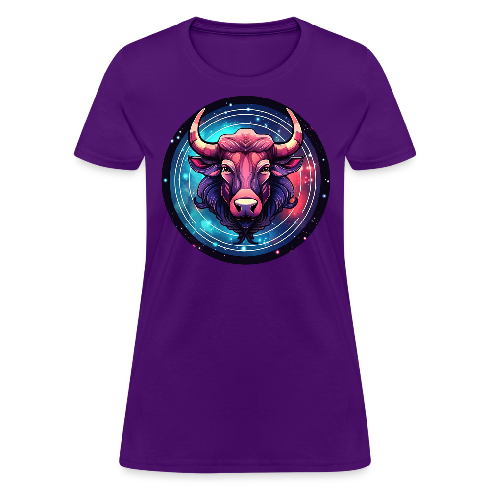 Women's Mystic Taurus T-Shirt - purple