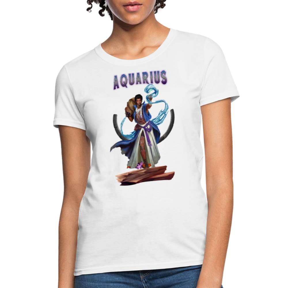 Women's Astral Aquarius T-Shirt - white