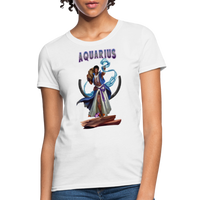 Thumbnail for Women's Astral Aquarius T-Shirt - white