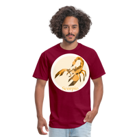 Thumbnail for Men's Mosaic Scorpio Classic T-Shirt - burgundy