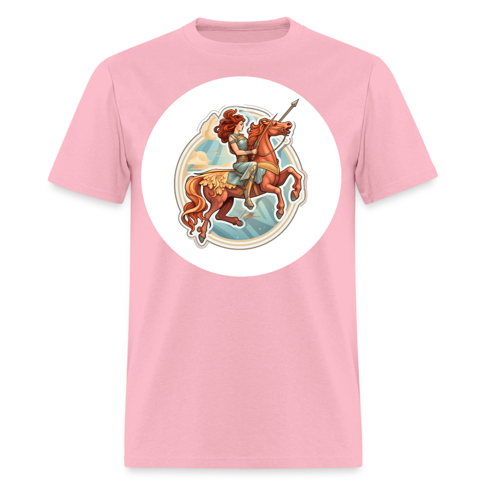 Men's Symbol Sagittarius Classic T-Shirt - pink