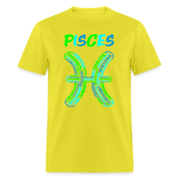 Thumbnail for Men's Power Words Pisces Classic T-Shirt - yellow