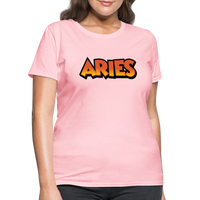 Thumbnail for Women's Aries New Design T-Shirt - pink