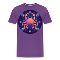 Thumbnail for Men's Magic Cancer Premium T-Shirt - purple