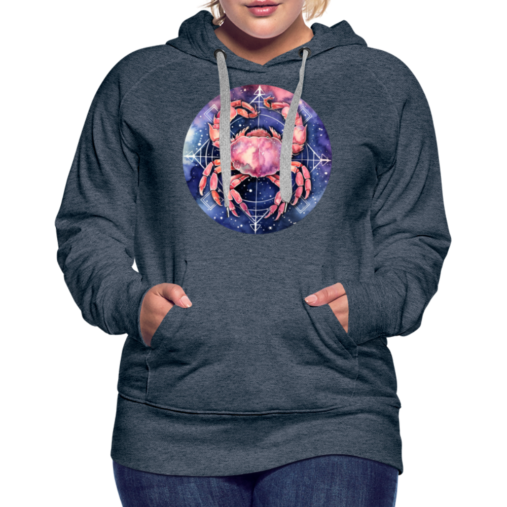 Women’s Mythical Cancer Premium Hoodie - heather denim