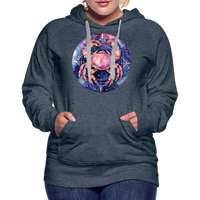 Thumbnail for Women’s Mythical Cancer Premium Hoodie - heather denim