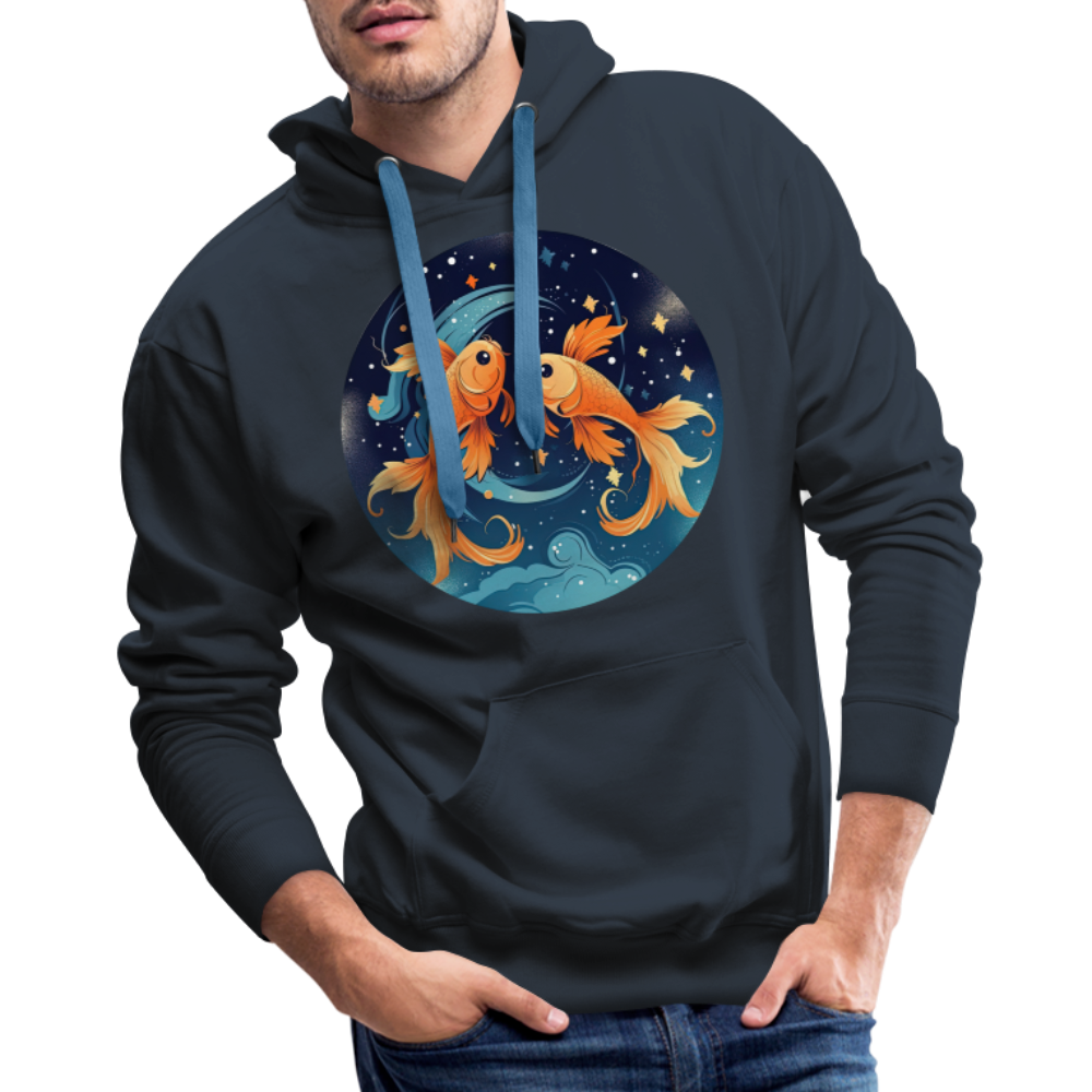 Men’s Magic Pisces Premium Hoodie - navy