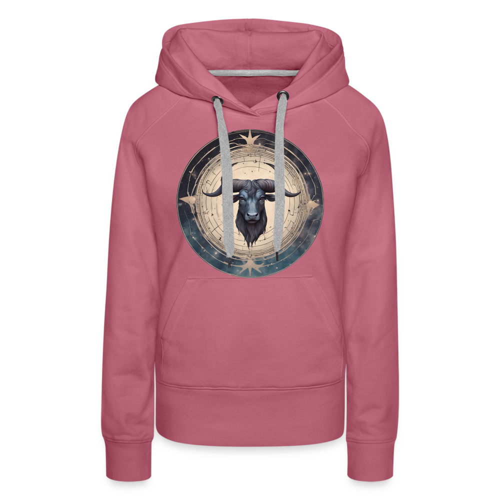 Women’s Mythical Taurus Premium Hoodie - mauve