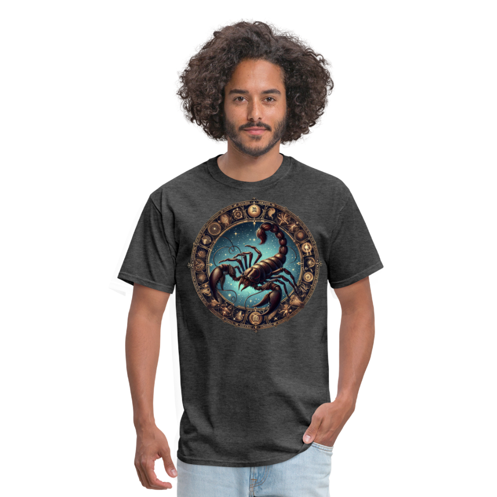 Men's Mythical Scorpio Classic T-Shirt - heather black