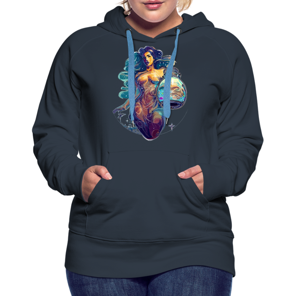 Women’s Mythical Aquarius Premium Hoodie - navy