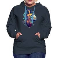 Thumbnail for Women’s Mythical Aquarius Premium Hoodie - navy