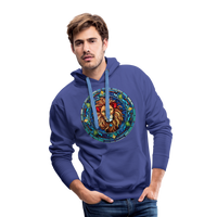 Thumbnail for Men’s Mosaic Leo Premium Hoodie - royal blue