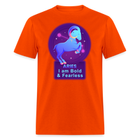 Thumbnail for Men's Neon Aries Classic T-Shirt - orange