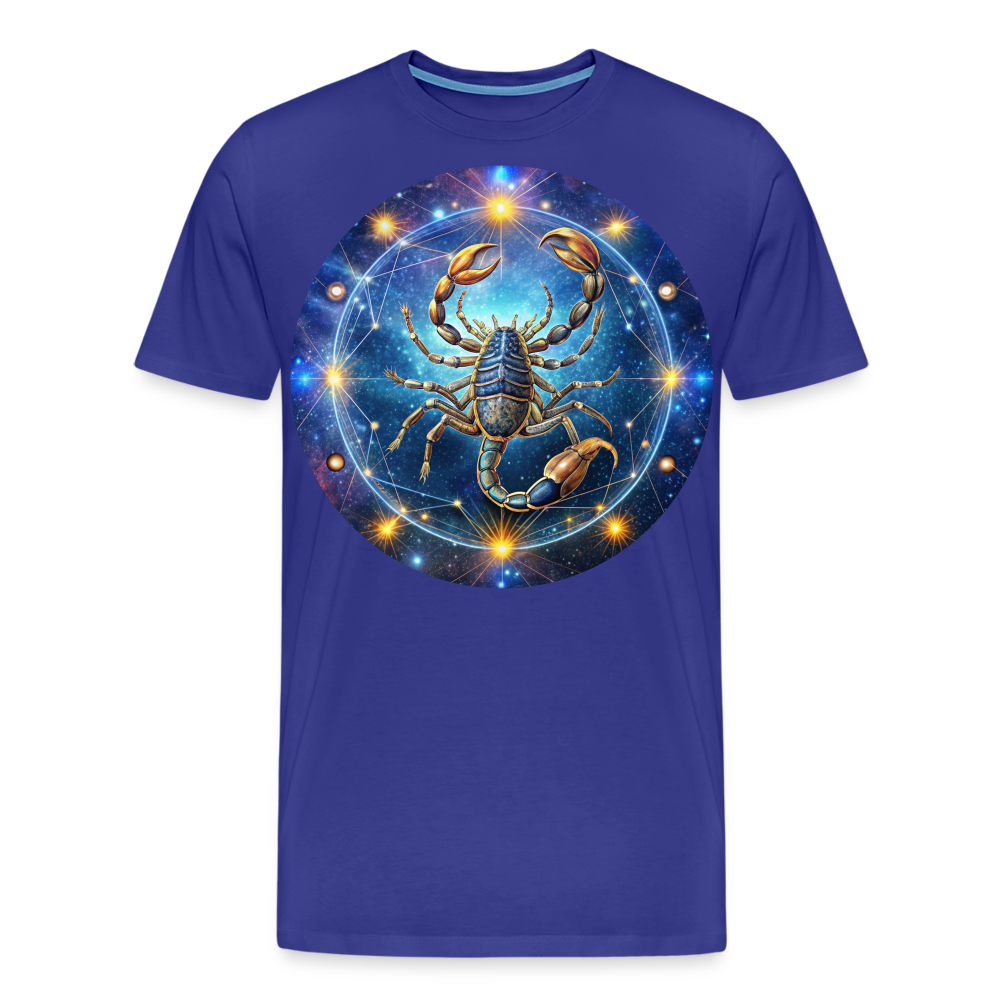 Men's Symbol Scorpio Premium T-Shirt - royal blue