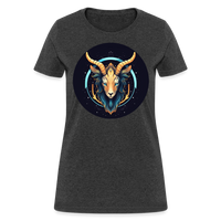 Thumbnail for Women's Mystic Capricorn T-Shirt - heather black