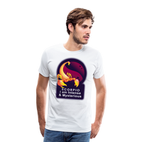 Thumbnail for Men's Glow Scorpio Premium T-Shirt - white