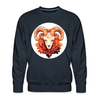 Thumbnail for Men’s Symbol Aries Premium Sweatshirt - navy