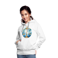 Thumbnail for Women’s Mythical Libra Premium Hoodie - white