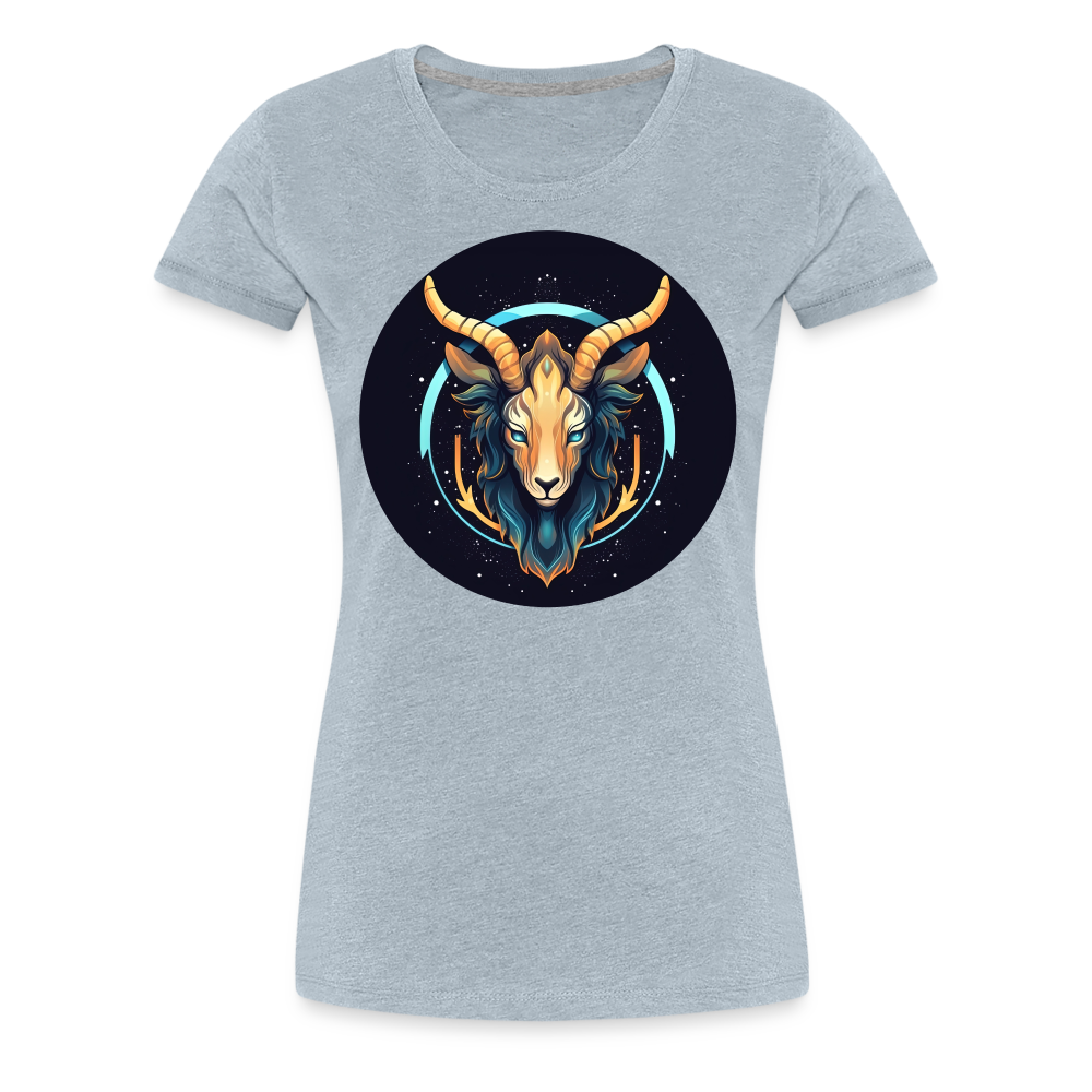 Women’s Mystic Capricorn Premium T-Shirt - heather ice blue