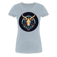 Thumbnail for Women’s Mystic Capricorn Premium T-Shirt - heather ice blue