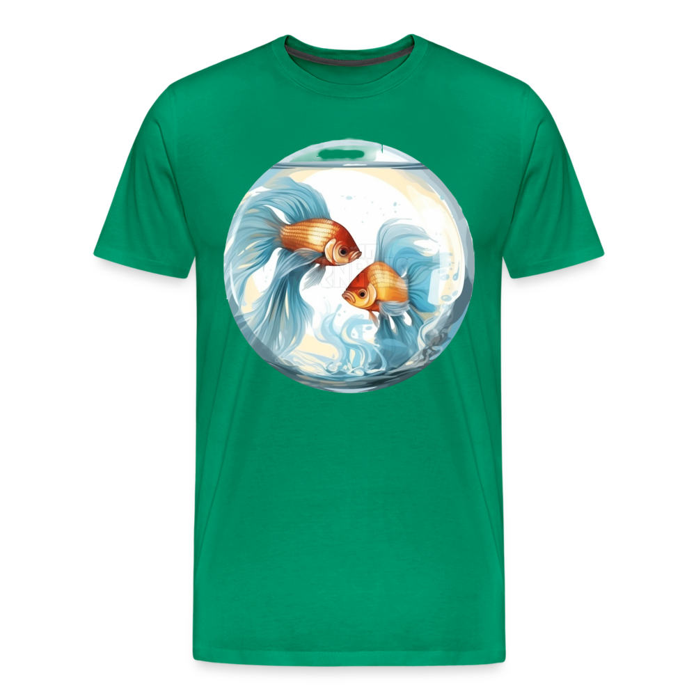 Men's Mythical Pisces Premium T-Shirt - kelly green