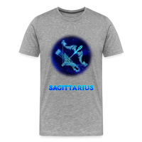 Thumbnail for Men's Sagittarius Premium T-Shirt - heather gray