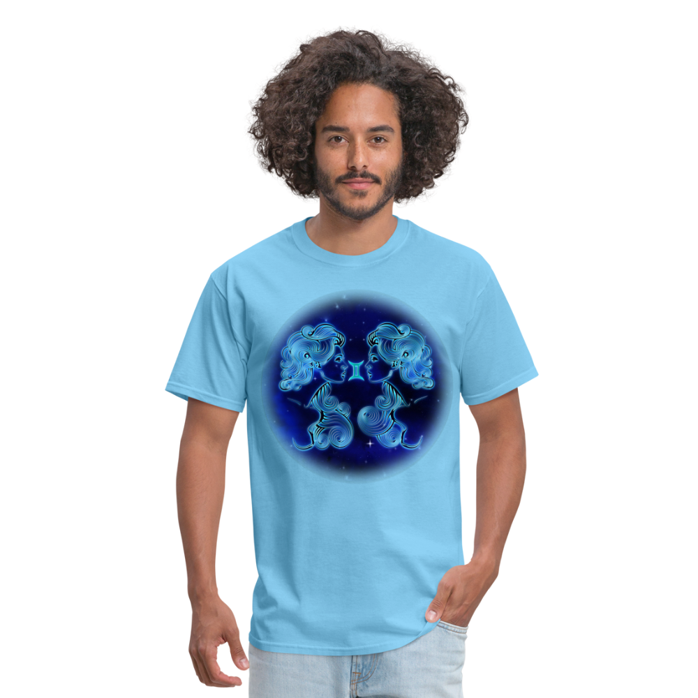 Men's Stellar Gemini Classic T-Shirt - aquatic blue