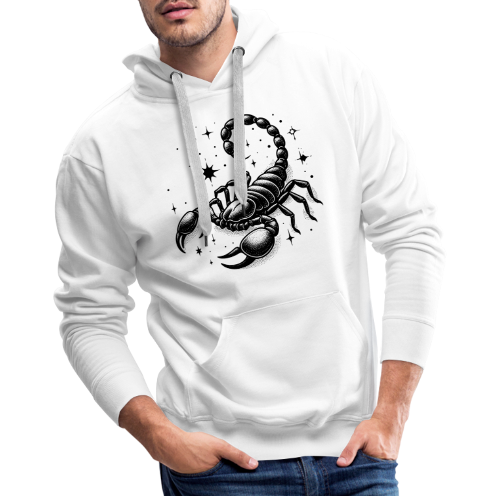 Men’s Magic Scorpio Premium Hoodie - white