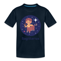 Thumbnail for Kid’s Bluey Sagittarius Premium Organic T-Shirt - deep navy