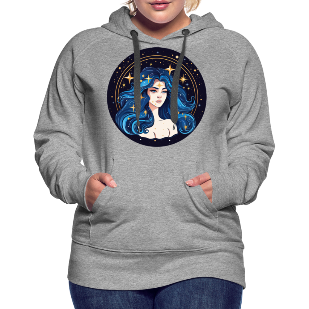 Women’s Magic Virgo Premium Hoodie - heather grey