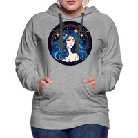 Thumbnail for Women’s Magic Virgo Premium Hoodie - heather grey