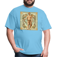 Thumbnail for Men's Mythical Virgo Classic T-Shirt - aquatic blue