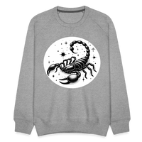 Thumbnail for Men’s Magic Scorpio Premium Sweatshirt - heather grey