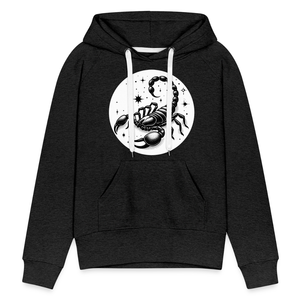 Women’s Magic Scorpio Premium Hoodie - charcoal grey