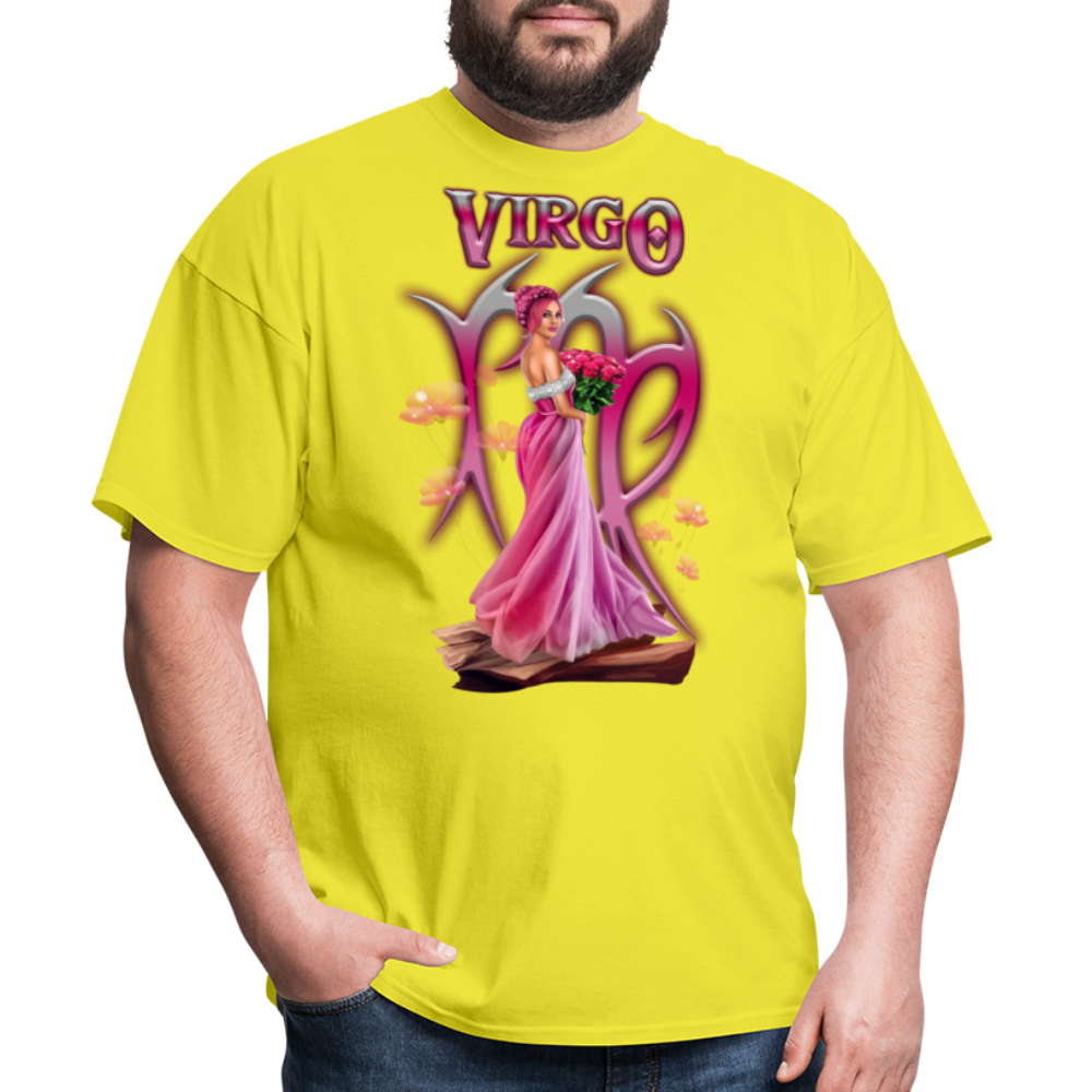 Men's Astral Virgo Classic T-Shirt - yellow