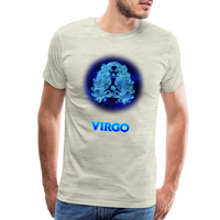 Thumbnail for Men's Virgo Premium T-Shirt - heather oatmeal